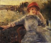 Auguste renoir Alphonsine Fournaise oil